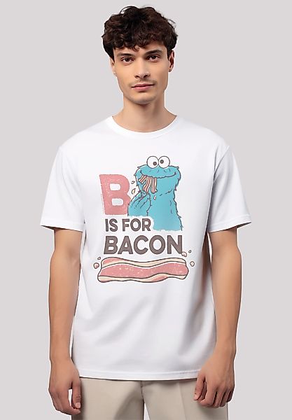 F4NT4STIC T-Shirt "Sesamstraße Cookie Monster Bacon", Premium Qualität günstig online kaufen