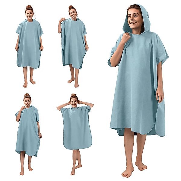 JEMIDI Bademantel Badeponcho Unisex - Surf günstig online kaufen