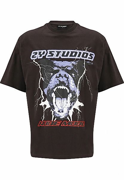 2Y Studios T-Shirt "2Y Studios Herren Rottweiler Oversize Tee" 1 Stk. tlg. günstig online kaufen