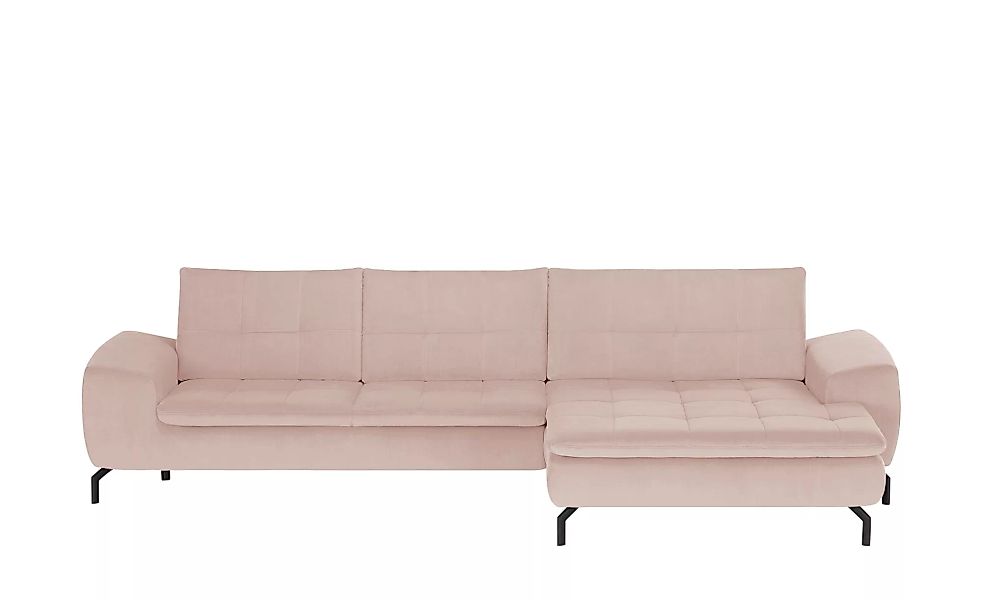 meinSofa Ecksofa  Brenda - rosa/pink - 87 cm - Polstermöbel > Sofas > Eckso günstig online kaufen