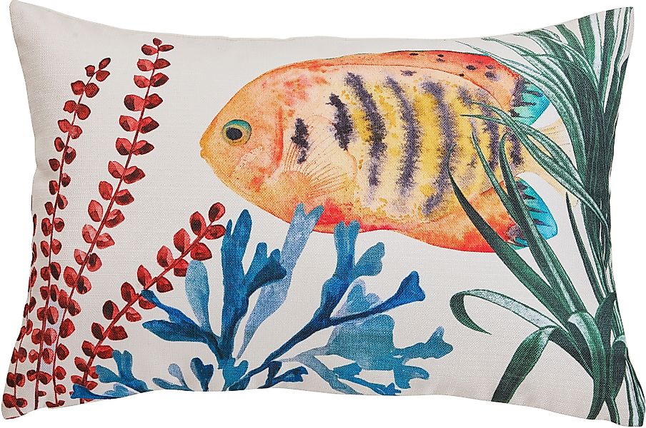 done.® Dekokissen Orange Fish, Vorderseitig bedruckte günstig online kaufen