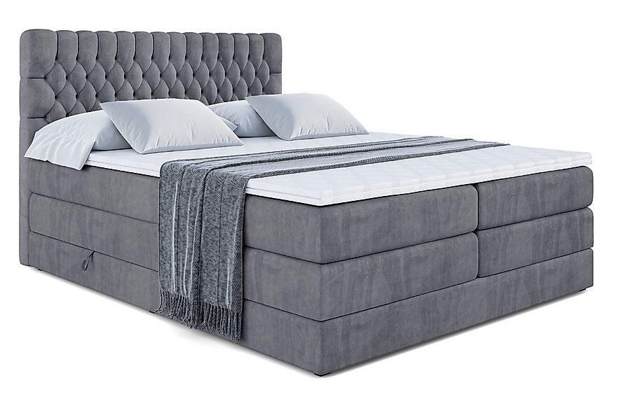 ALTDECOR Boxspringbett SERENE KING (Multipocket-Matratze H4, günstig online kaufen