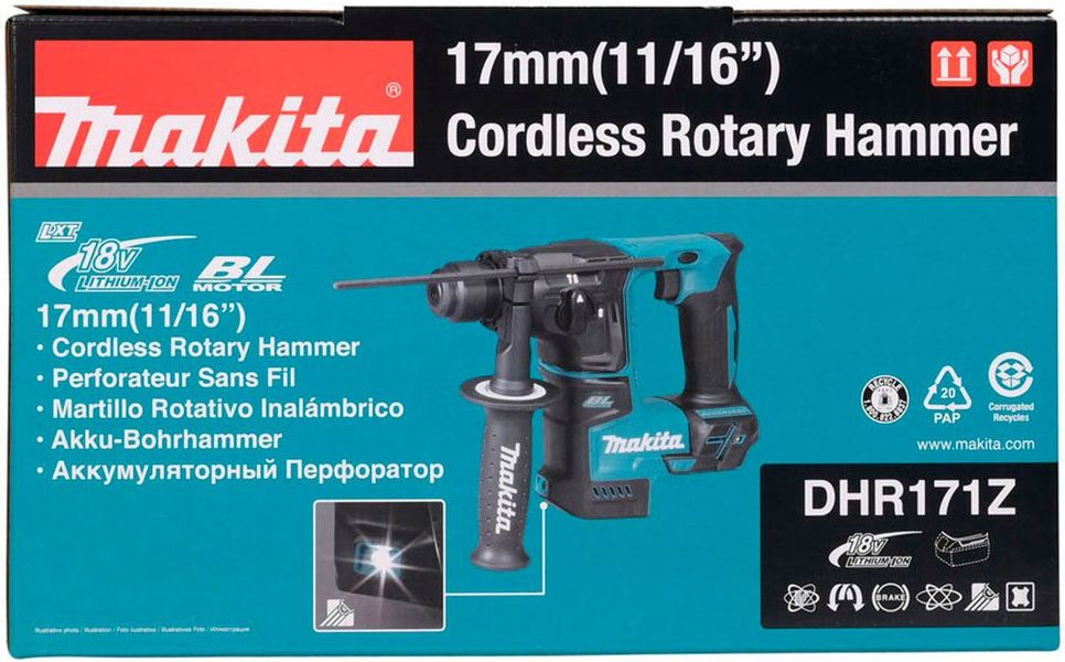 Makita Schlagbohrmaschine DHR 171 Z Akku günstig online kaufen