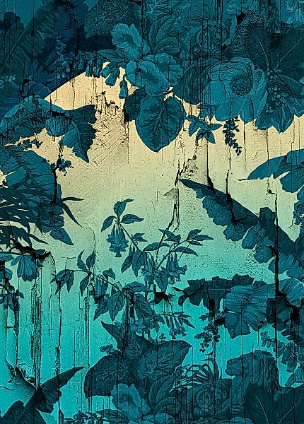 Komar Bild "Mur en Ruine" Natur 1 Stk. tlg. Wandbild zur Dekoration - ohne günstig online kaufen