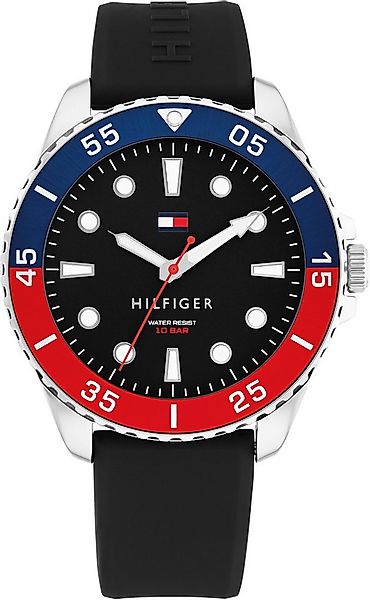 Tommy Hilfiger Quarzuhr OCEANIC 1792201, Armbanduhr, Herrenuhr, Silikonarmb günstig online kaufen