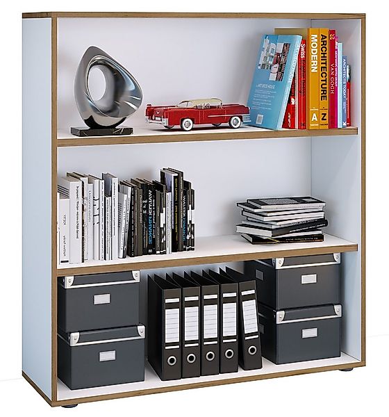 VCM Standregal Holz Büro Regal Bücher Ordner Aktenregal Salia 3f günstig online kaufen
