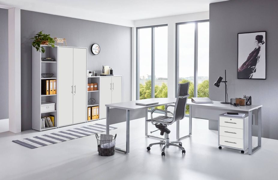 moebel-dich-auf Büromöbel-Set OFFICE EDITION, (abschließbar, 6-tlg., günstig online kaufen