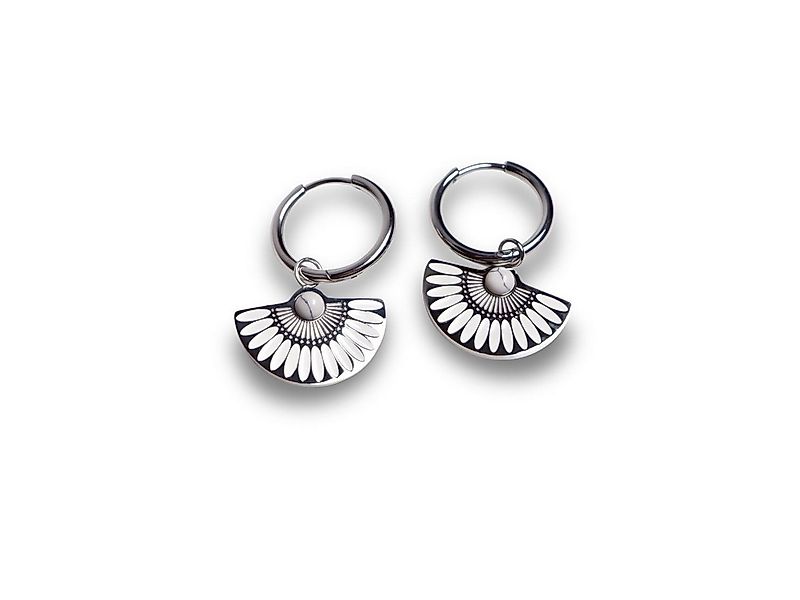 SHELAGO Creolen-Set aus Edelstahl mit Einhänger (inkl. Geschenkverpackung), günstig online kaufen