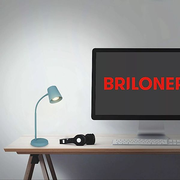 Briloner Leuchten Tischleuchte LED Tischlampe Kippschalter günstig online kaufen