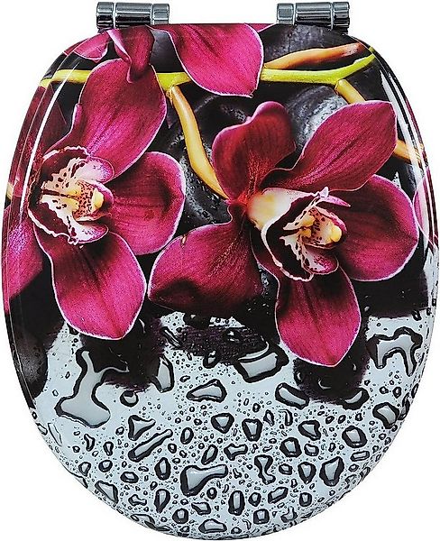 Woltu WC-Sitz (1-St), mit Absenkautomatik, MDF Holzkern, Softclose Scharnie günstig online kaufen