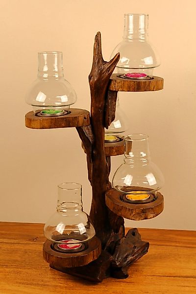 Kinaree Teelichthalter Kerzenständer Baum (5 St), mehrere Ausführungen, Han günstig online kaufen