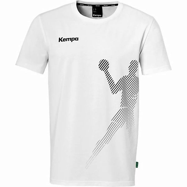 Kempa Kurzarmshirt T-SHIRT BLACK & WHITE schwarz/pink günstig online kaufen