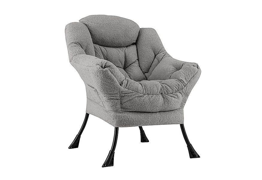 COSTWAY Relaxsessel (1-St), Ohrensessel gepolstert, 150kg belastbar günstig online kaufen