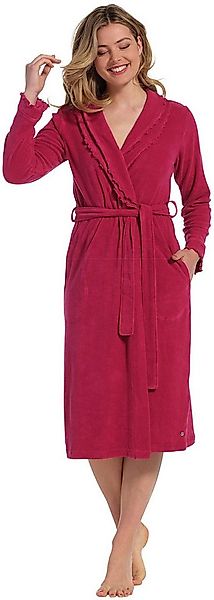 Pastunette Damenbademantel Modischer Damen Morgenmantel, midi, Baumwollmisc günstig online kaufen
