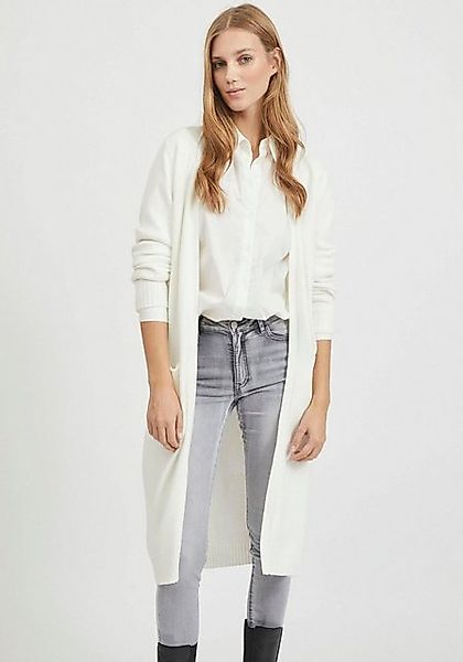 Vila Longstrickjacke VIRIL LONG L/S KNIT CARDIGAN - NOOS in knielanger Form günstig online kaufen