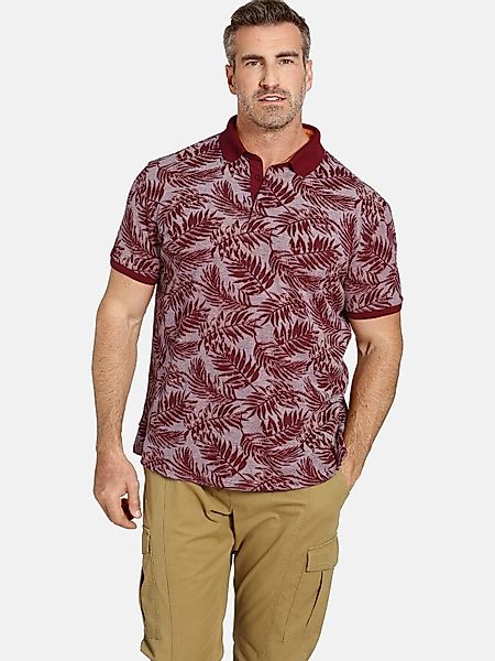Charles Colby Poloshirt EARL ANGUS Blätterdruck günstig online kaufen