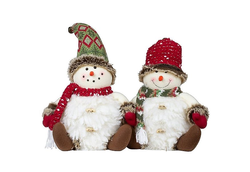 Christmas Paradise Weihnachtsfigur Schneemann 49 cm mit LED (Dekofigur, 2 S günstig online kaufen