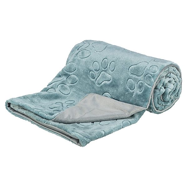 TRIXIE Tierdecke Decke Barry blau/grau für Hunde günstig online kaufen