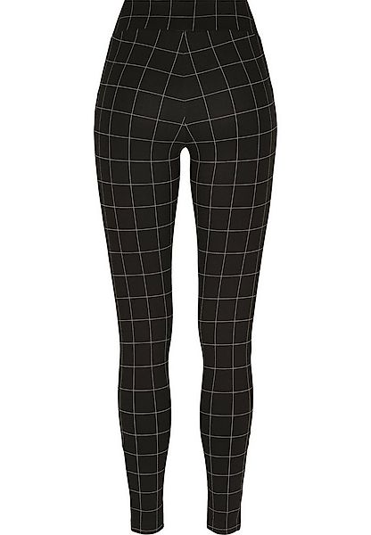 URBAN CLASSICS Leggings Urban Classics Damen Ladies Check High Waist Leggin günstig online kaufen