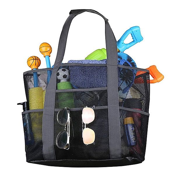 Coonoor XL-Strandtasche Duschtasche Strandtasche aus Mesh günstig online kaufen