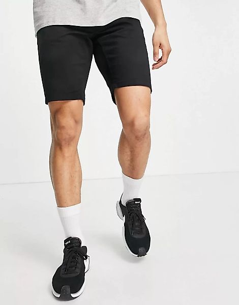Only & Sons – Chino-Shorts in Schwarz günstig online kaufen