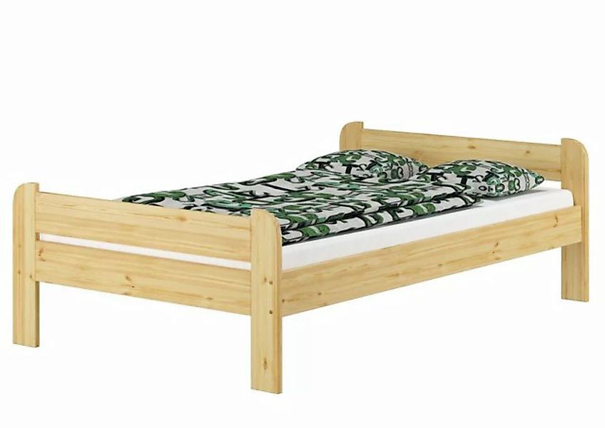 ERST-HOLZ Bett Massivholzbett Einzelbett robustes breites 120x200 Kiefer Ec günstig online kaufen