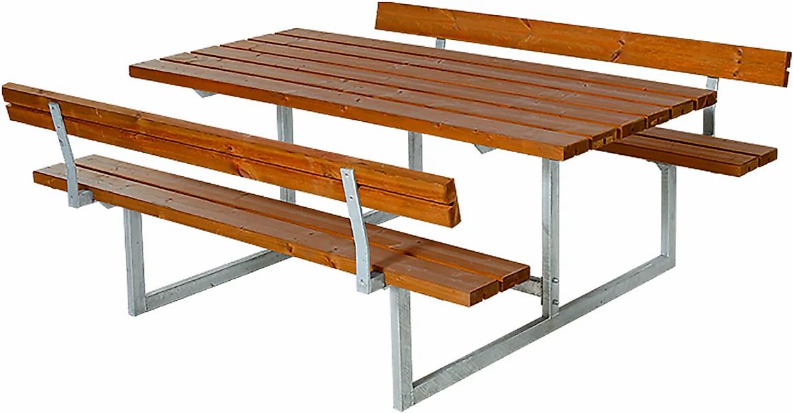 PLUS Garten-Essgruppe ""Basic" Kombimöbel + 2 Rückenlehnen", (1 tlg.), 177x günstig online kaufen