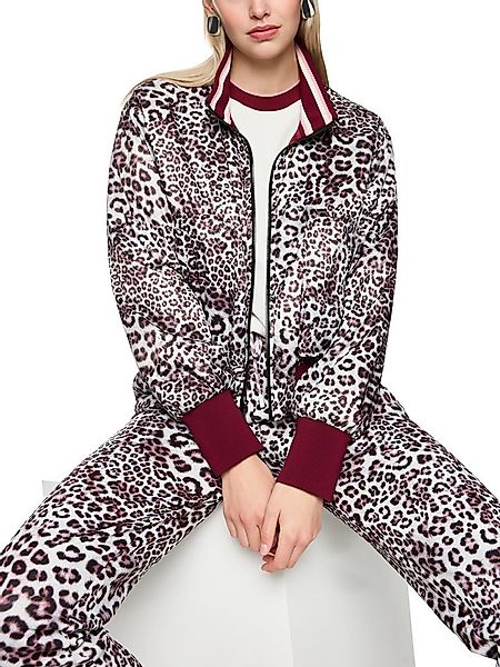 Marc Cain Bomberjacke Mon Cherry Premium Damenmode zum wenden, mit Leoprint günstig online kaufen