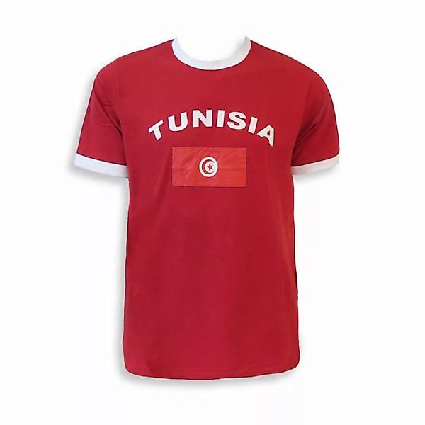 Sonia Originelli T-Shirt Fan-Shirt "Tunesia" Unisex Fußball WM EM Herren T- günstig online kaufen