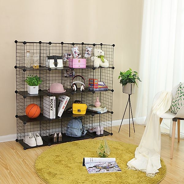SONGMICS Regalwürfel LPI44H, Steckregal, Schuhregal, Regalsystem günstig online kaufen