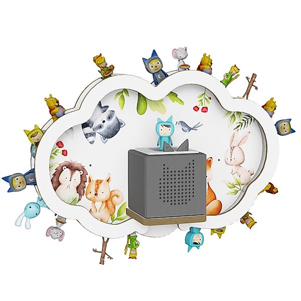 Holzura Kinderregal Tonieregal für Toniebox, Kinderregal günstig online kaufen