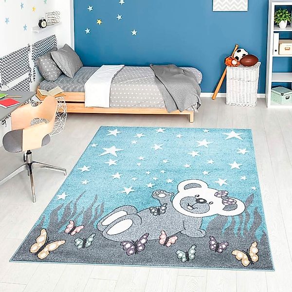 Carpet City Kinderteppich "ANIME916" rechteckig 11 mm Höhe Kinderzimmer Tep günstig online kaufen