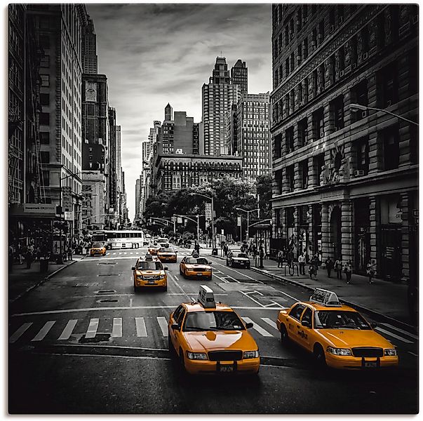 Artland Wandbild »New York City Verkehr 5th Avenue«, Amerika, (1 St.), als günstig online kaufen