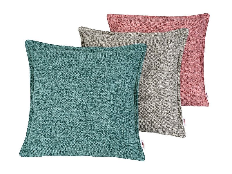 beties Kissenbezug Bouclé, (1 Stück), Boucle Kissenhülle ca. 40x40 cm in Ra günstig online kaufen