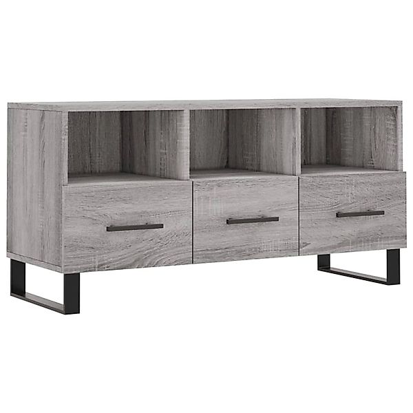 VidaXL TV-Schrank Grau Sonoma 102x36x50 cm Holzwerkstoff  Modell 3 günstig online kaufen