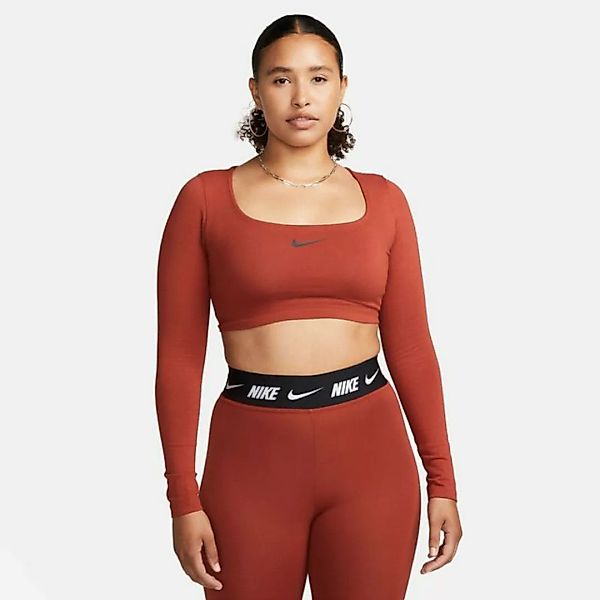 Nike Sportswear Langarmshirt W NSW LS CROP TOP SW günstig online kaufen