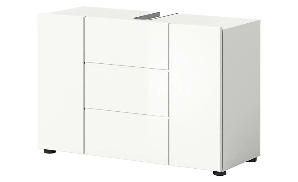 Waschbeckenunterschrank  Vechtesee ¦ weiß ¦ Maße (cm): B: 82 H: 56 T: 34.0 günstig online kaufen