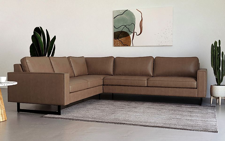 Places of Style Ecksofa Pinto, XXL, günstig online kaufen