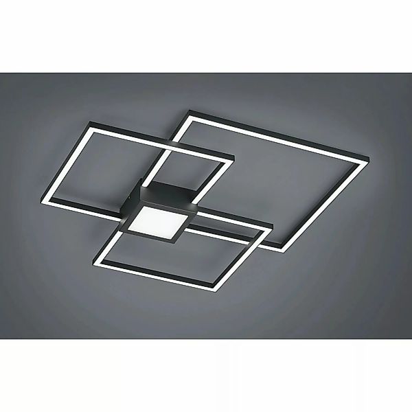 Trio Leuchten LED-Deckenlampe Hydra Anthrazit günstig online kaufen