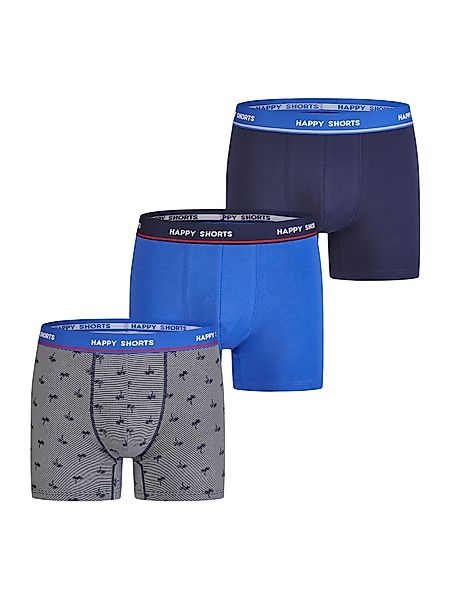 HAPPY SHORTS Retro Boxer Jersey (3-St) günstig online kaufen