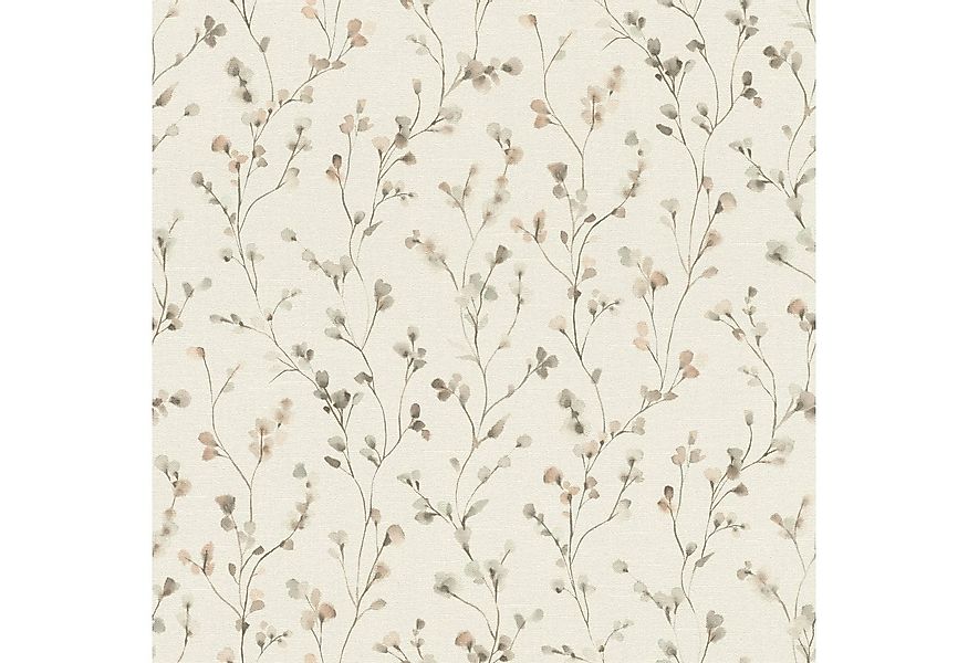 Rasch Vliestapete Vliestapete 486131 Beige-Taupe Muster & Motive 10,05 m x günstig online kaufen
