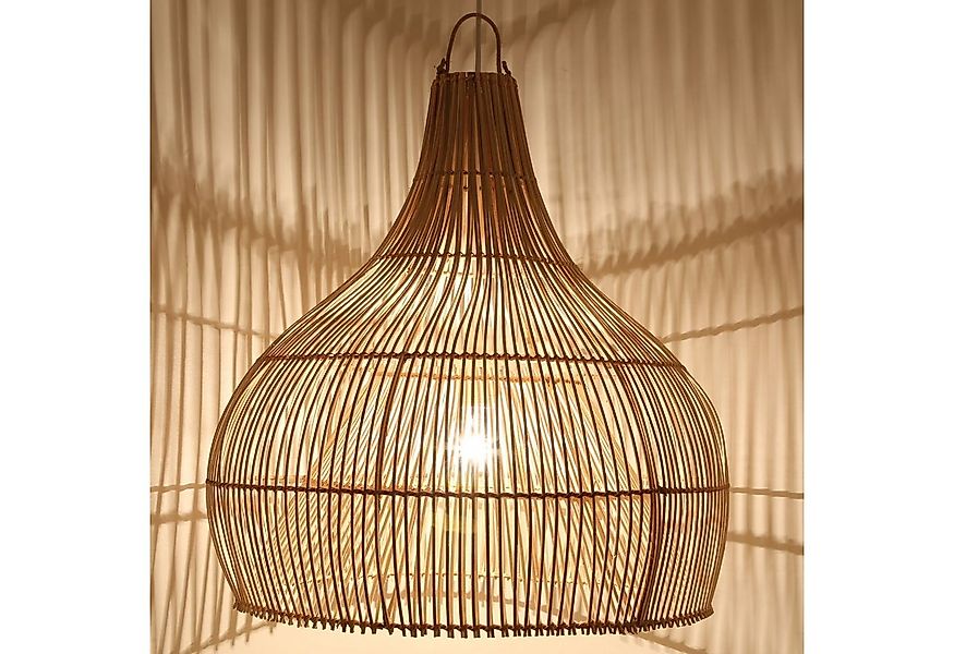 Casa Moro Deckenleuchten Rattan Lampe Elia Pendelleuchte Deckenleuchte Essz günstig online kaufen