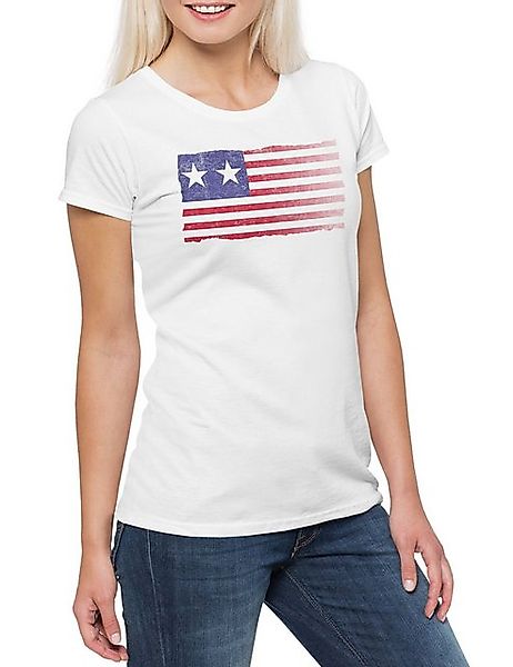 Urban Backwoods Print-Shirt Anchorage Banner Damen T-Shirt Handmaid's TV Se günstig online kaufen