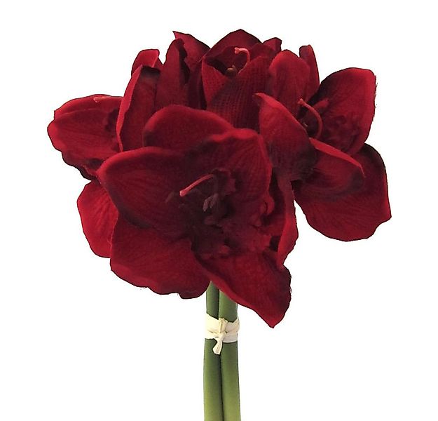 Kunstblume Kunstblume AMARYLLIS 32cm. BUND mit 3 Amarillis., Gasper, Höhe 3 günstig online kaufen