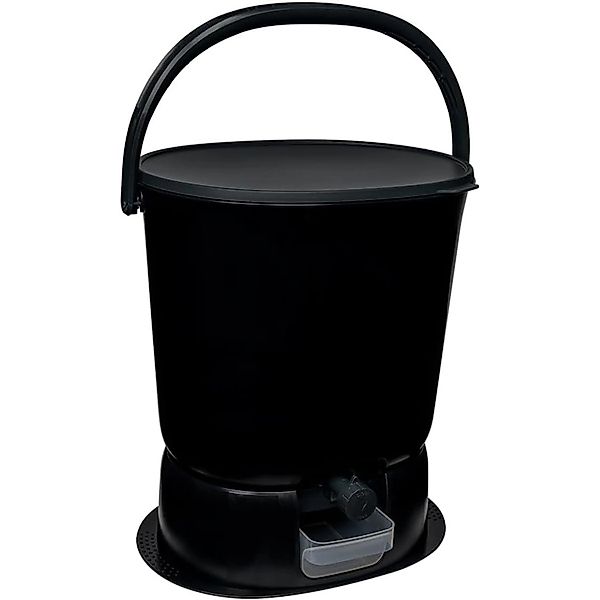 Skaza Biomülleimer Bokashi Essential Starterset Schwarz günstig online kaufen
