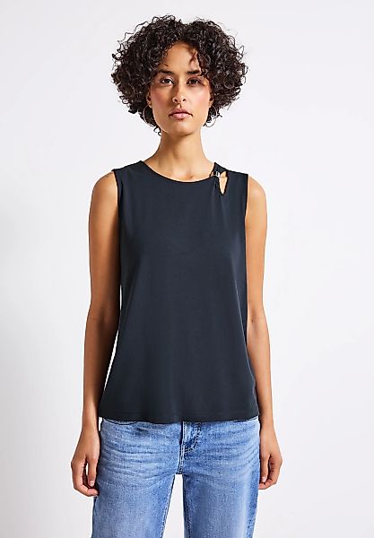 STREET ONE Tanktop, aus elastischem Materialmix günstig online kaufen