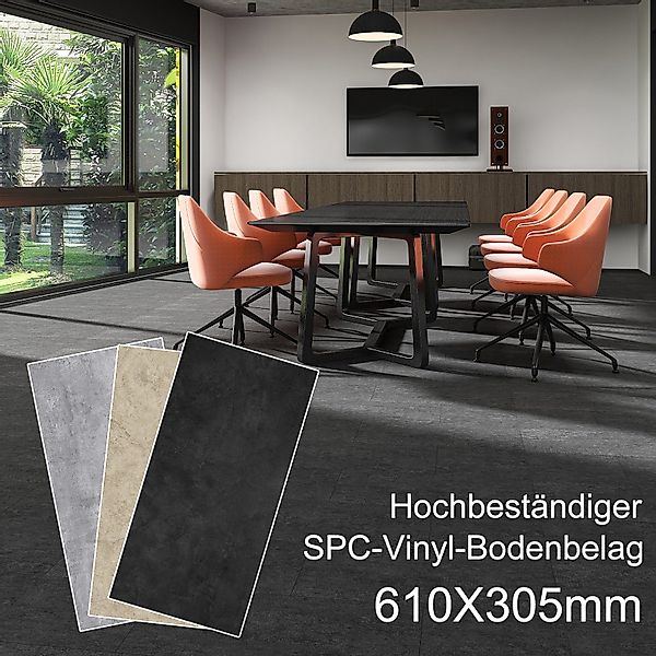 Super Solu Vinyllaminat Klick Vinylboden, Vinylfliesen, Steinoptik Bodenbel günstig online kaufen