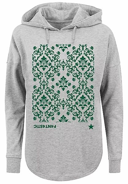 F4NT4STIC Kapuzenpullover "Blumen Muster Grün", Print günstig online kaufen