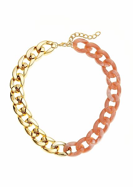 LASCANA Panzerkette, in bicolor, Collier, Gliederkette, Halsschmuck, Halske günstig online kaufen