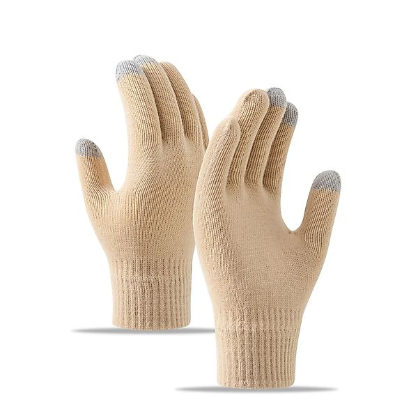 Coonoor Fleecehandschuhe Winterhandschuhe Touchscreen Handschuhe Strick günstig online kaufen